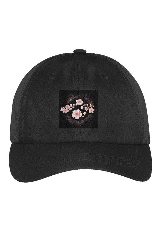 (Flowers) women's sports cap